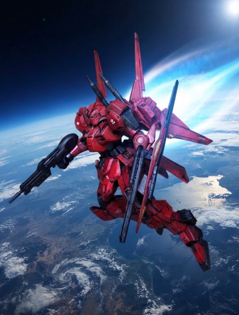 ガンダムマークⅢ 8号機 赤い彗星☄️