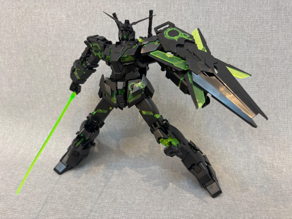 5歳で初MG！ユニコーンガンダムリサーキュレーションカラー