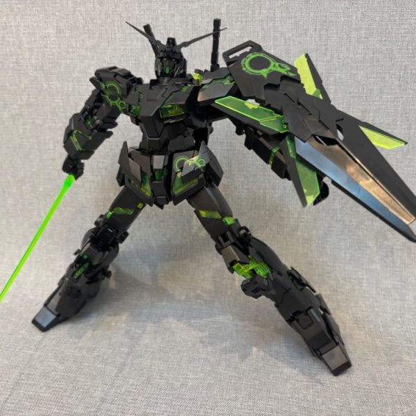 5歳で初MG！ユニコーンガンダムリサーキュレーションカラー