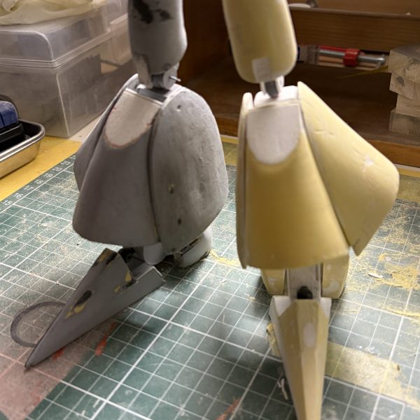 オリジナルキュベレイフルスクラッチで制作中です！画像は脚です！！（3枚目）
