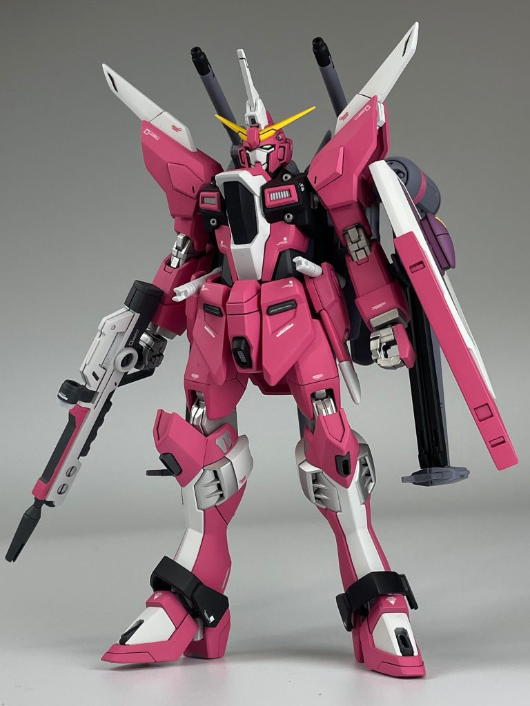 HGインフィニットジャスティスガンダム弐式–2枚目/制作者：そね@