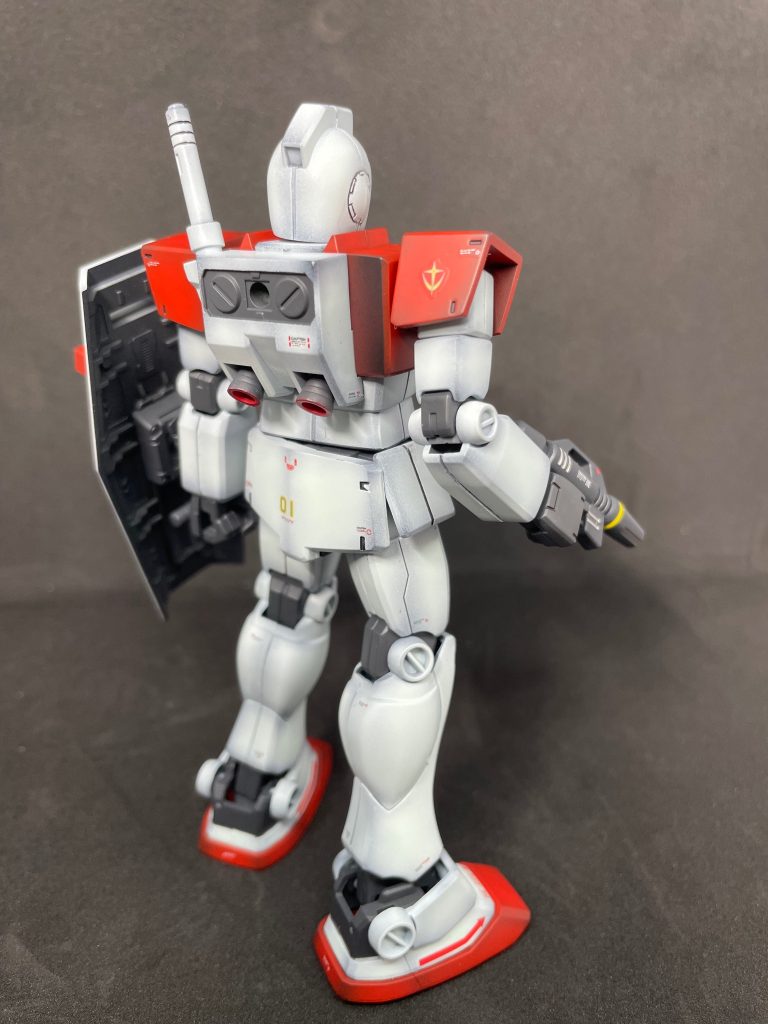 HGUC 1/144 RGM-79 ジム–3枚目/制作者：もこやま