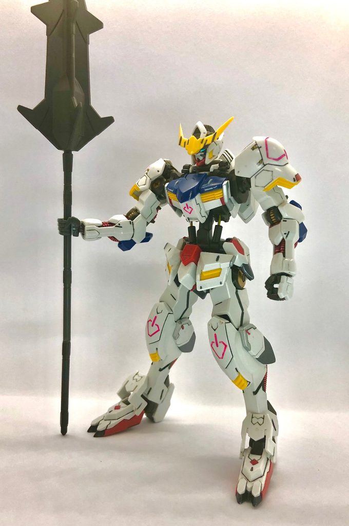 追加装備無しver。地味ですが胴体フレームも手を加えているので全体的にマッシブな印象になりました。