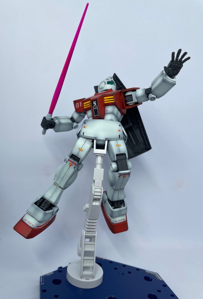 HGUC 1/144 RGM-79 ジム–7枚目/制作者：もこやま