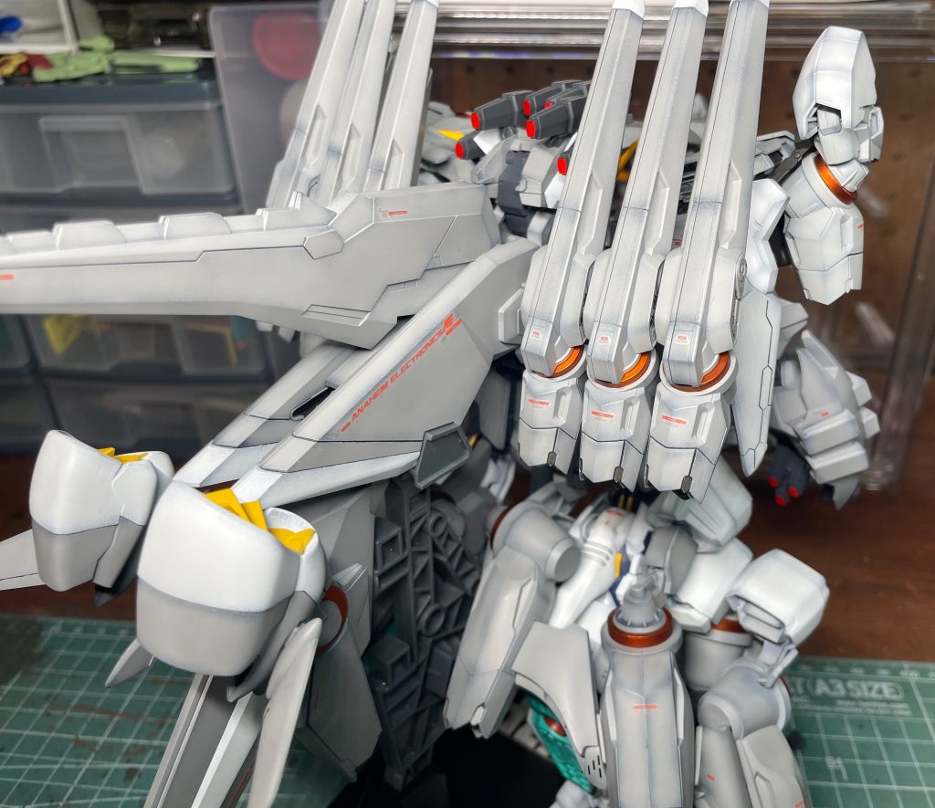 HG 1/144 アリュゼウス–4枚目/制作者：もこやま