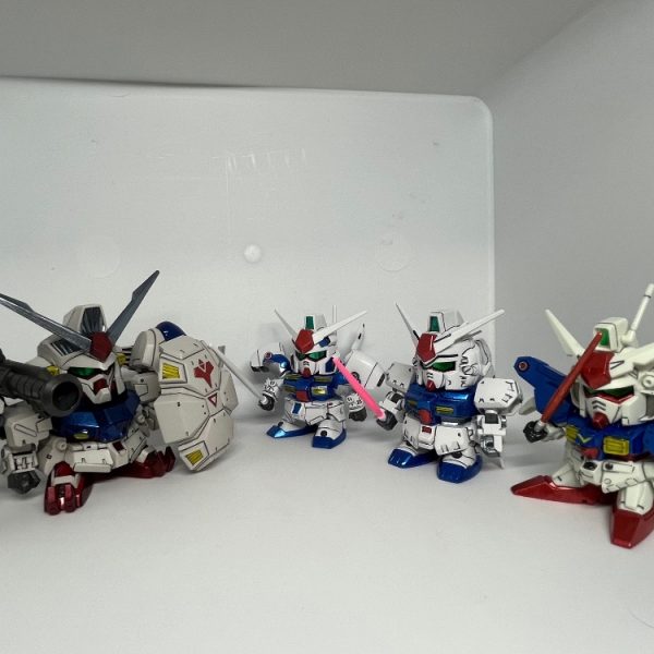 Gundam GP01 から GP04 まで揃いました‼️