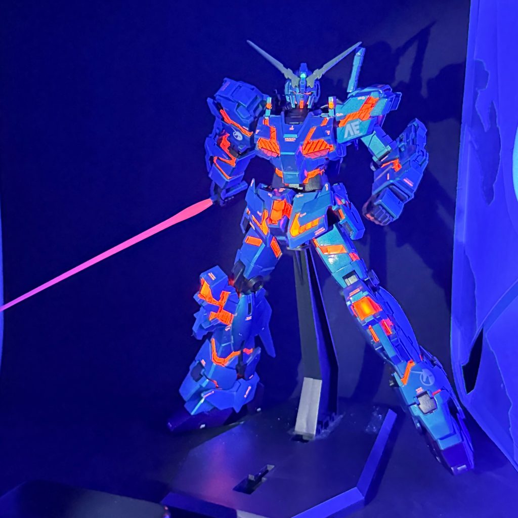 HGUC ユニコーンガンダム（ブルーVer.）–2枚目/制作者：cannon_amada