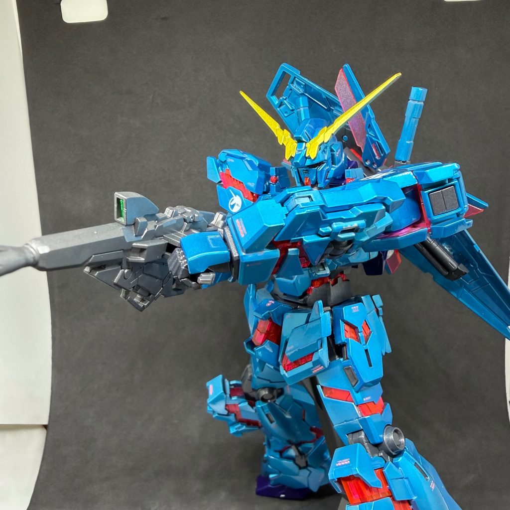 HGUC ユニコーンガンダム（ブルーVer.）–8枚目/制作者：cannon_amada