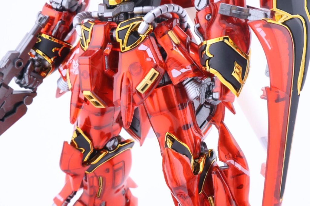 RGシナンジュ　メカニカルコアメッキ風塗装–3枚目/制作者：ぽん