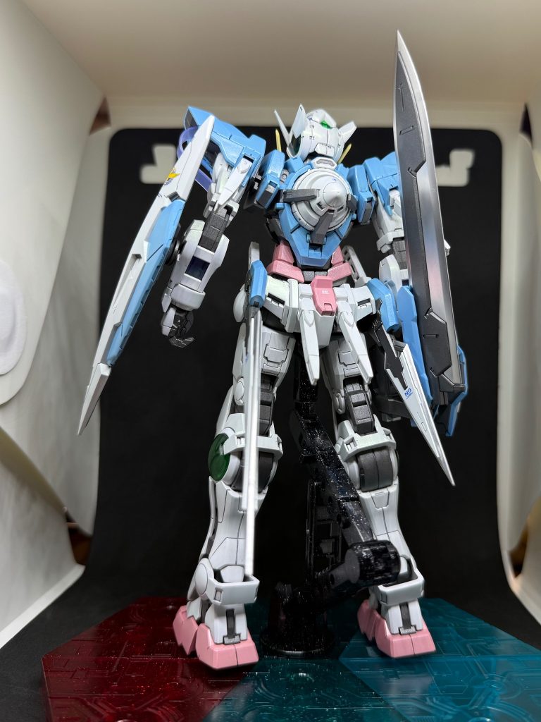 背面。