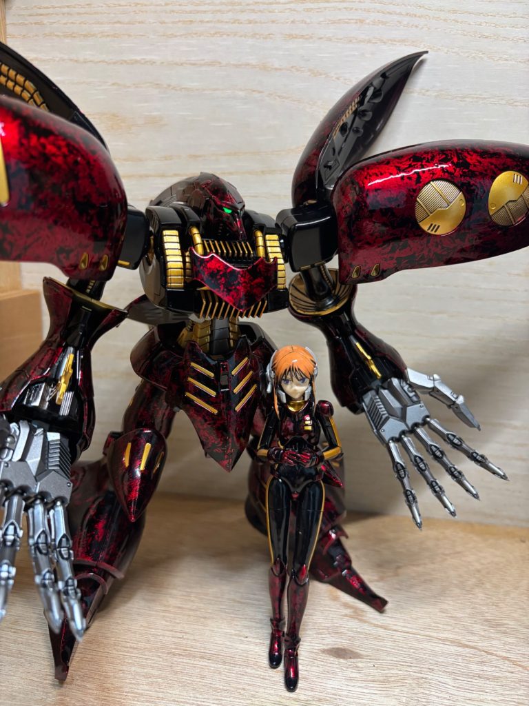 キュベレイダムド　キャンディ・ラップ塗装🟥　おまけ　プルツー