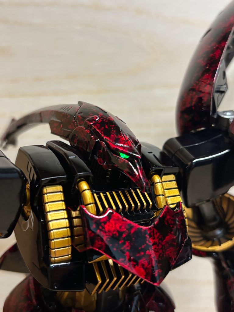キュベレイダムド　キャンディ・ラップ塗装🟥　おまけ　プルツー–2枚目/制作者：teruaki225