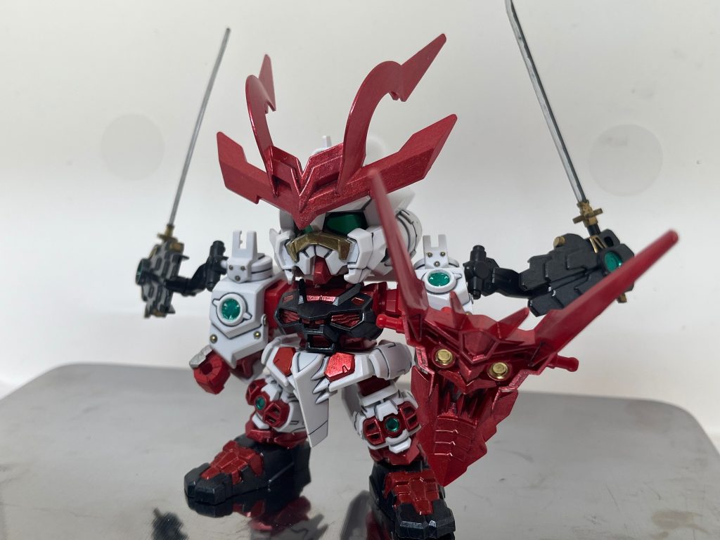 Sengoku Astray Gundam 出来上がりました‼️–2枚目/制作者：Bertha（ペルさん）