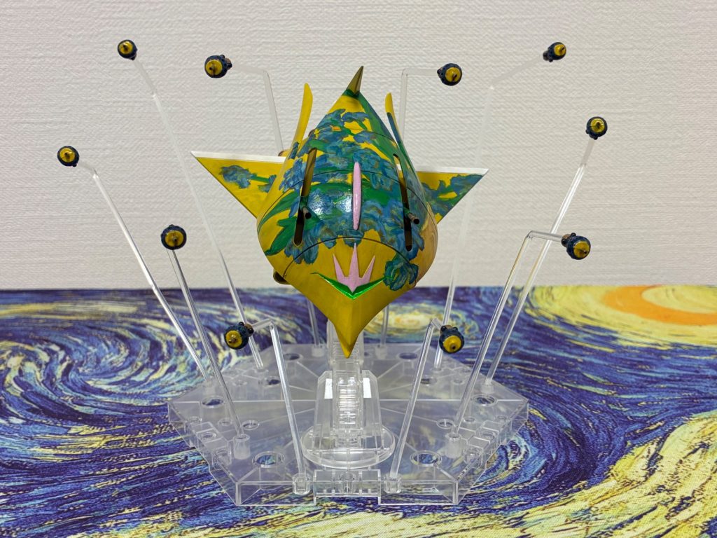 エルメス自体は砲塔基部をポリキャップで後はめできるように加工してストレート組み。
