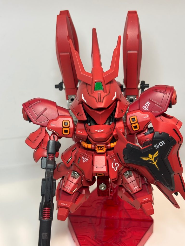 SD サザビーダブルホーンファンネル装備–2枚目/制作者：kose