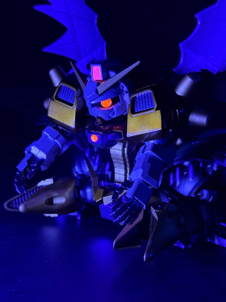 アクションポーズの付けようがない…
