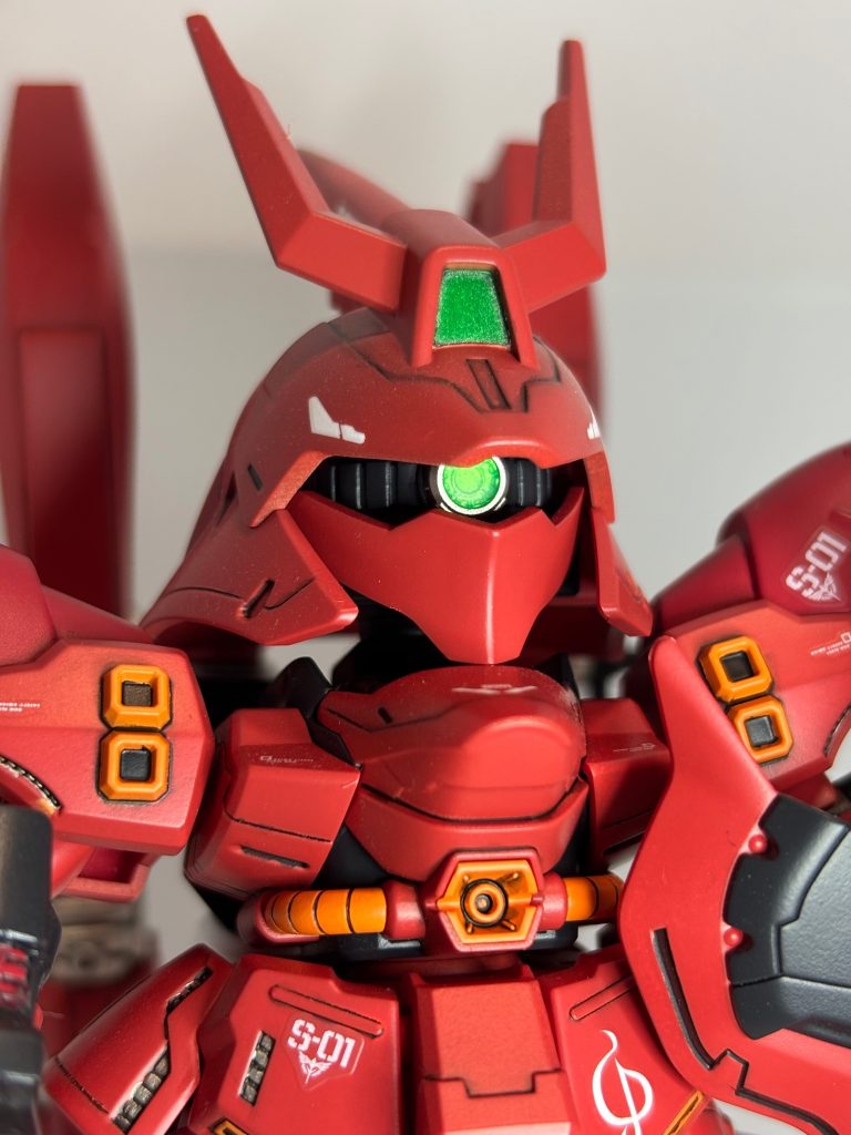 SD サザビーダブルホーンファンネル装備–3枚目/制作者：kose