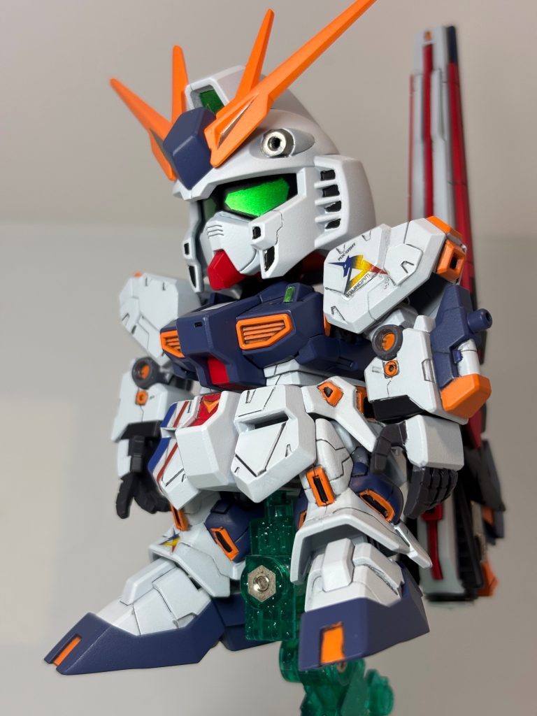 SD νガンダム　ロングレンジフィンファンネル装備