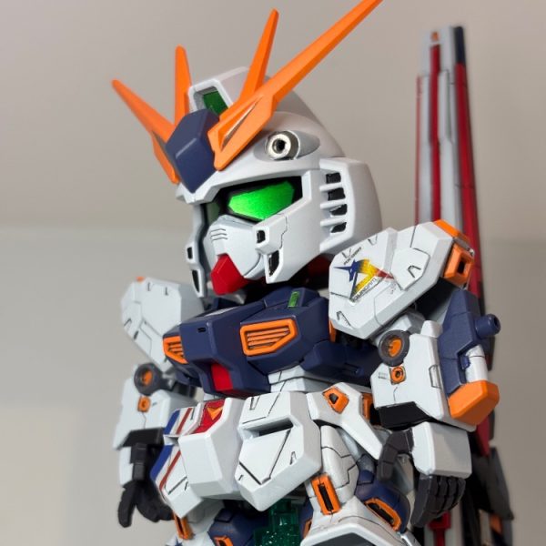 SD νガンダム　ロングレンジフィンファンネル装備