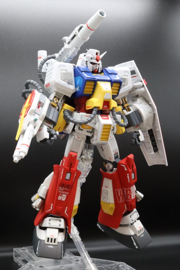 ver3.0に合わせて、パーフェクトガンダムの外装もディテールアップ