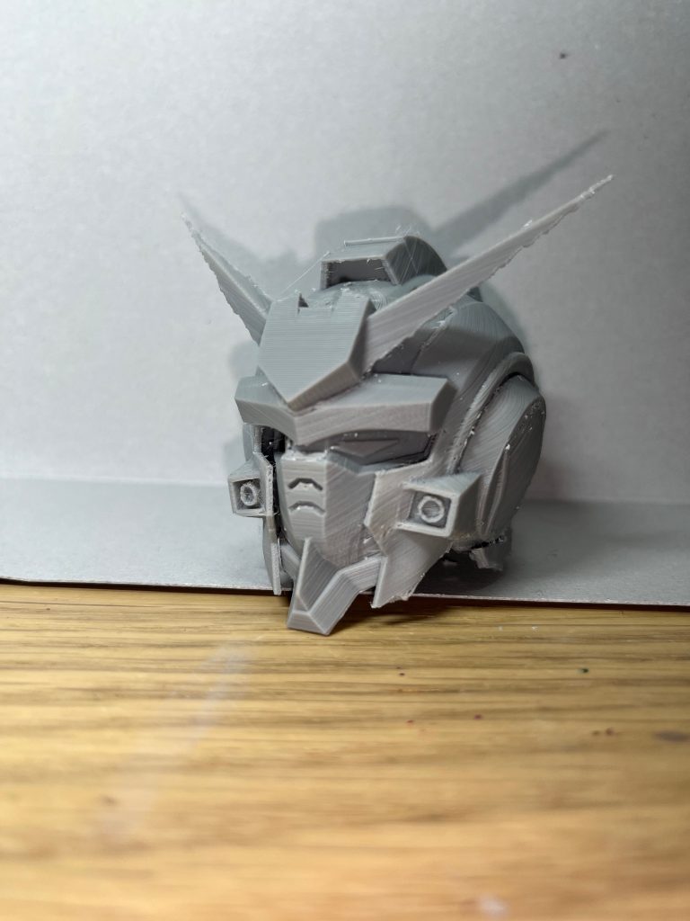 バージョン1をFDM 3Dプリンターで出力したものです。