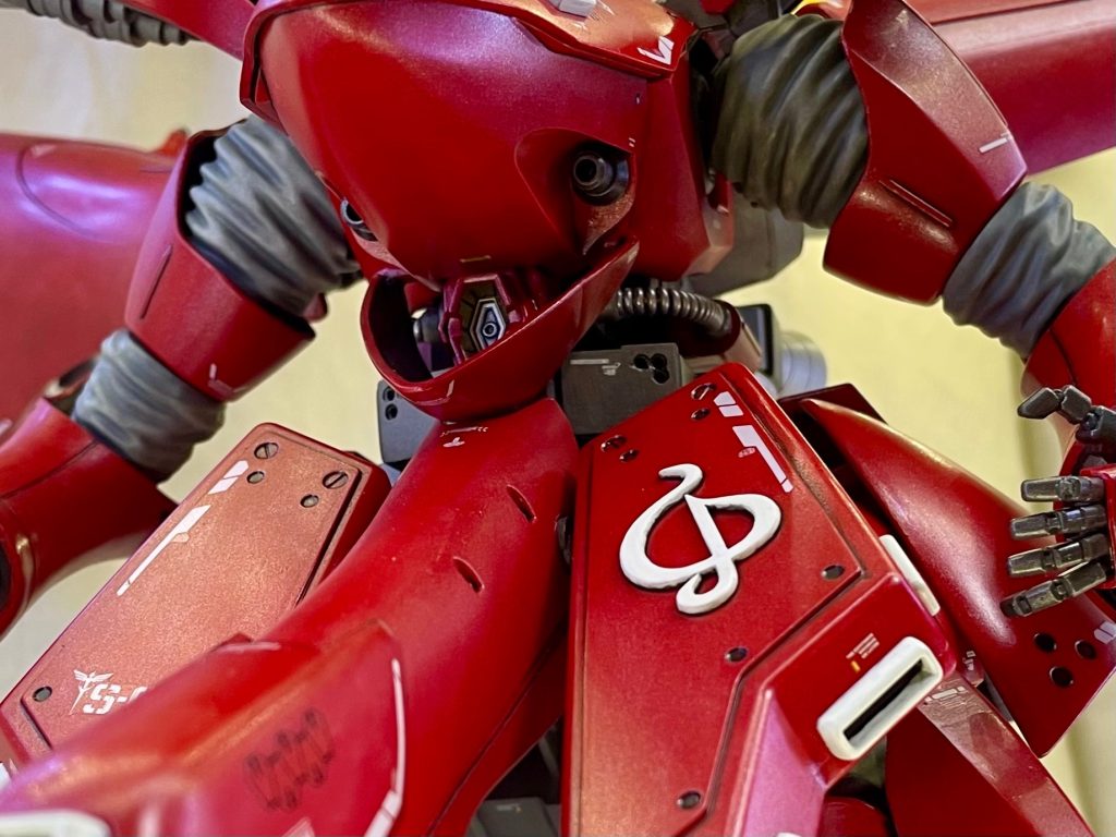 腹部メガ粒子砲。コレはどうしても欲しかったギミック。隠し腕は…隠れてるし、プロポーションに関係無い（また言い訳）からいいや！って(´>∀<｀)ゝ))ｴﾍﾍ
