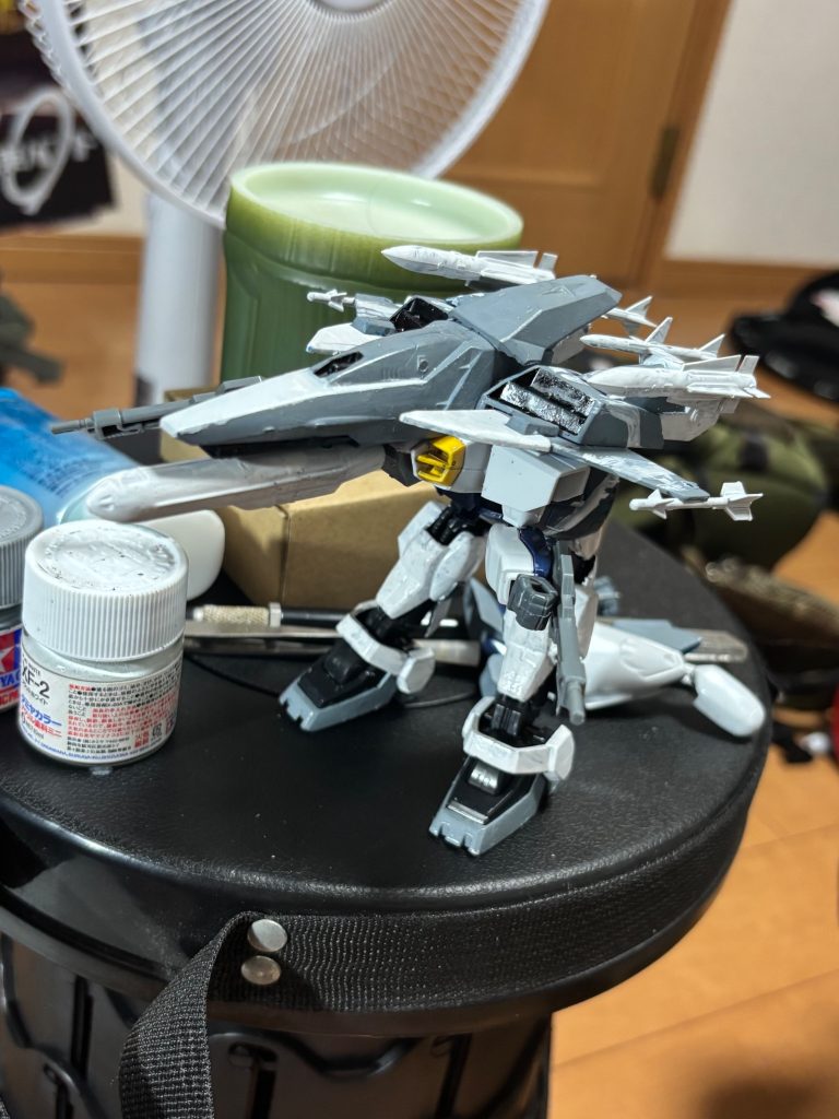 モビルアーマーモードでは移動砲台として活躍
