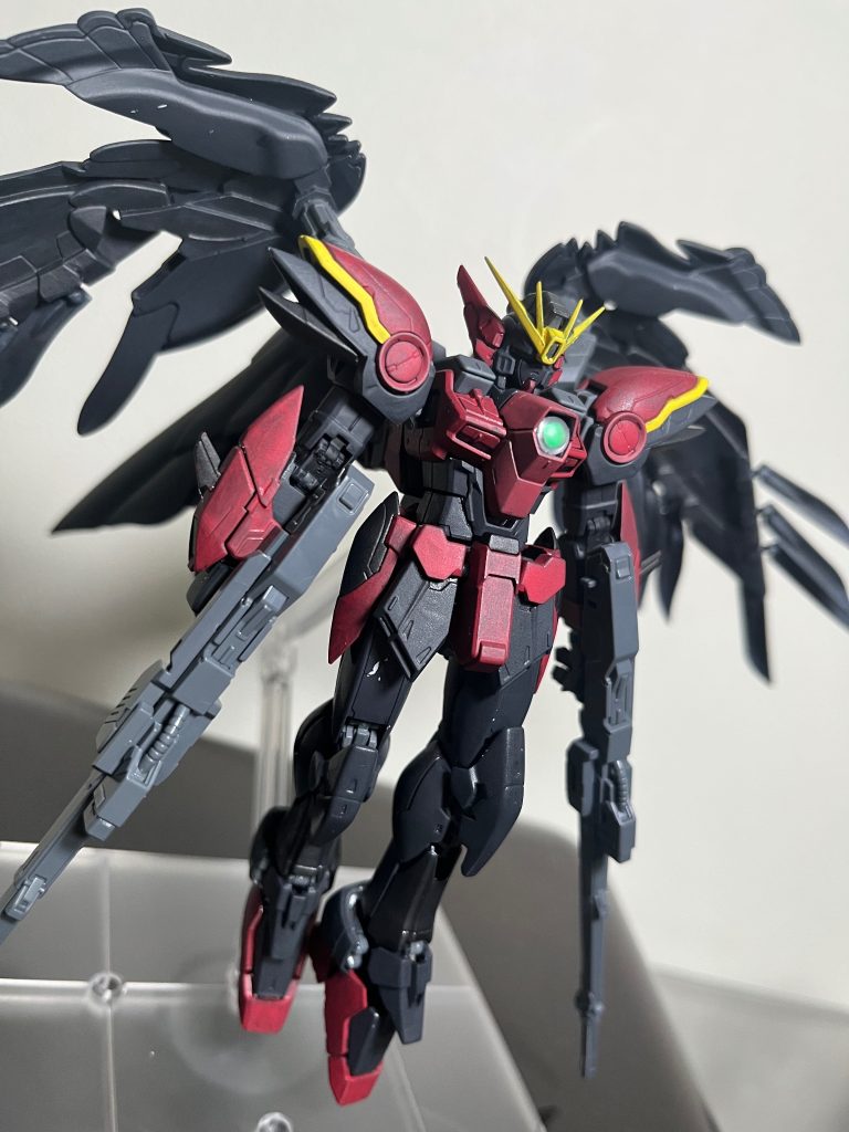 闇堕ちウイングガンダムゼロカスタムEW–3枚目/制作者：CHIA
