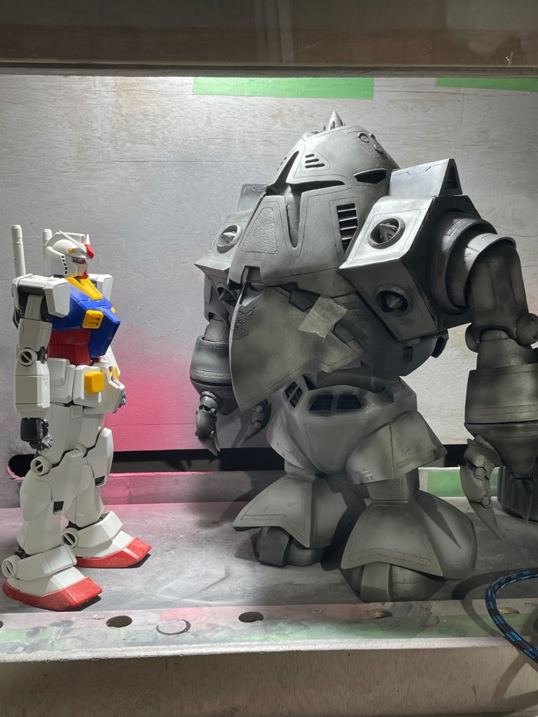 1/60 PGガンダムと。下地塗り状態(ロールアウト)