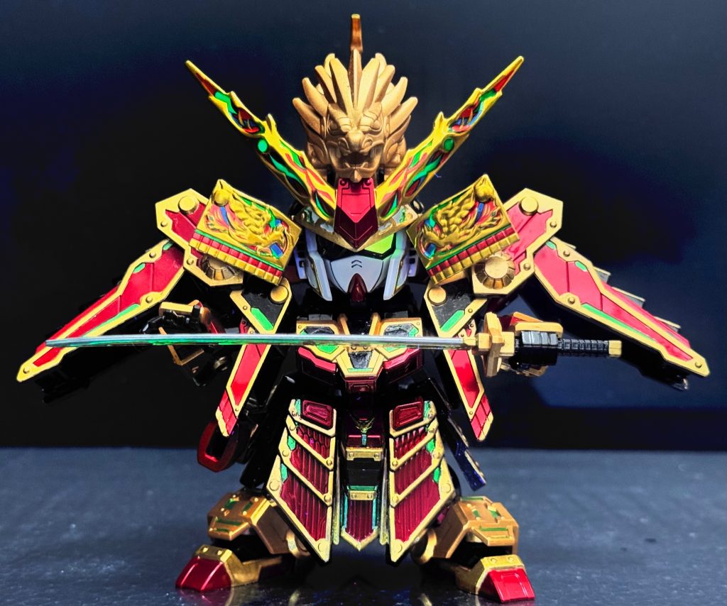 78代目武者　農丸仕様？筆塗りに大苦戦！–4枚目/制作者：Kachatora