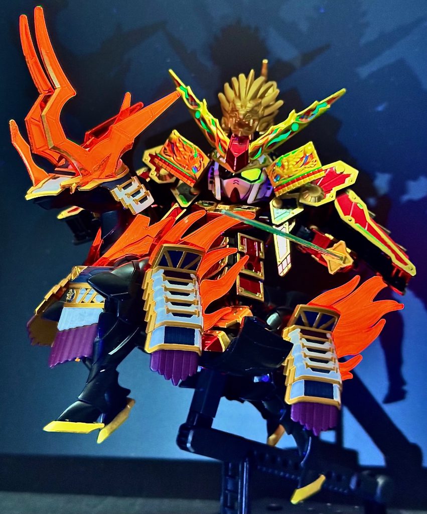 78代目武者　農丸仕様？筆塗りに大苦戦！