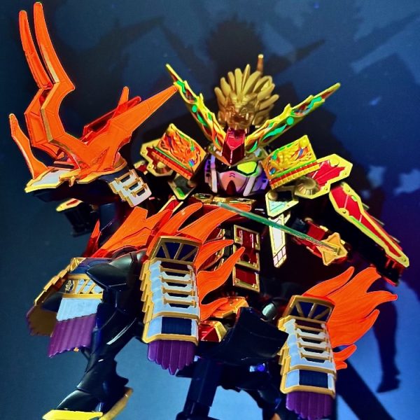 78代目武者　農丸仕様？筆塗りに大苦戦！