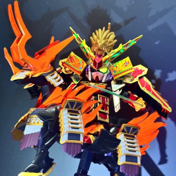 78代目武者　農丸仕様？筆塗りに大苦戦！