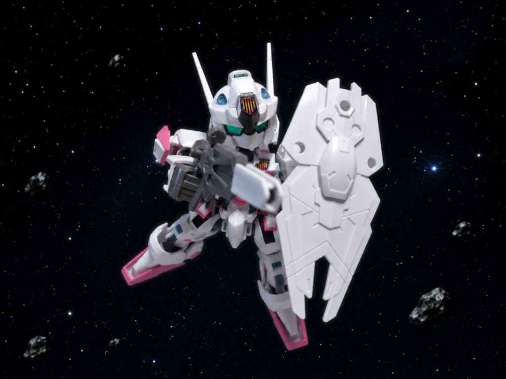 SDEXエアリアル改造 ガンダムルブリス–4枚目/制作者：ミラノ