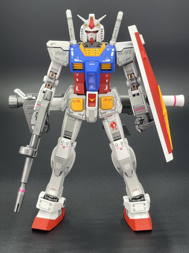MG ガンダムVer3.0 全塗装–2枚目/制作者：mash1986
