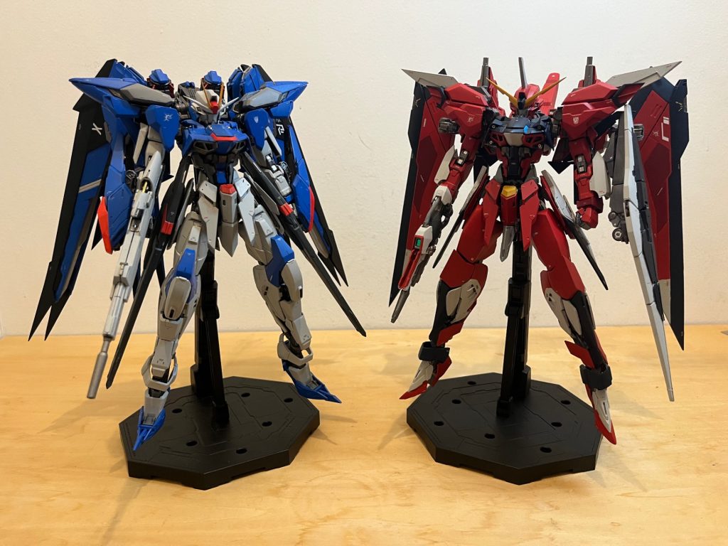 一年前に製作したライフリver.との並びが気に入っています。