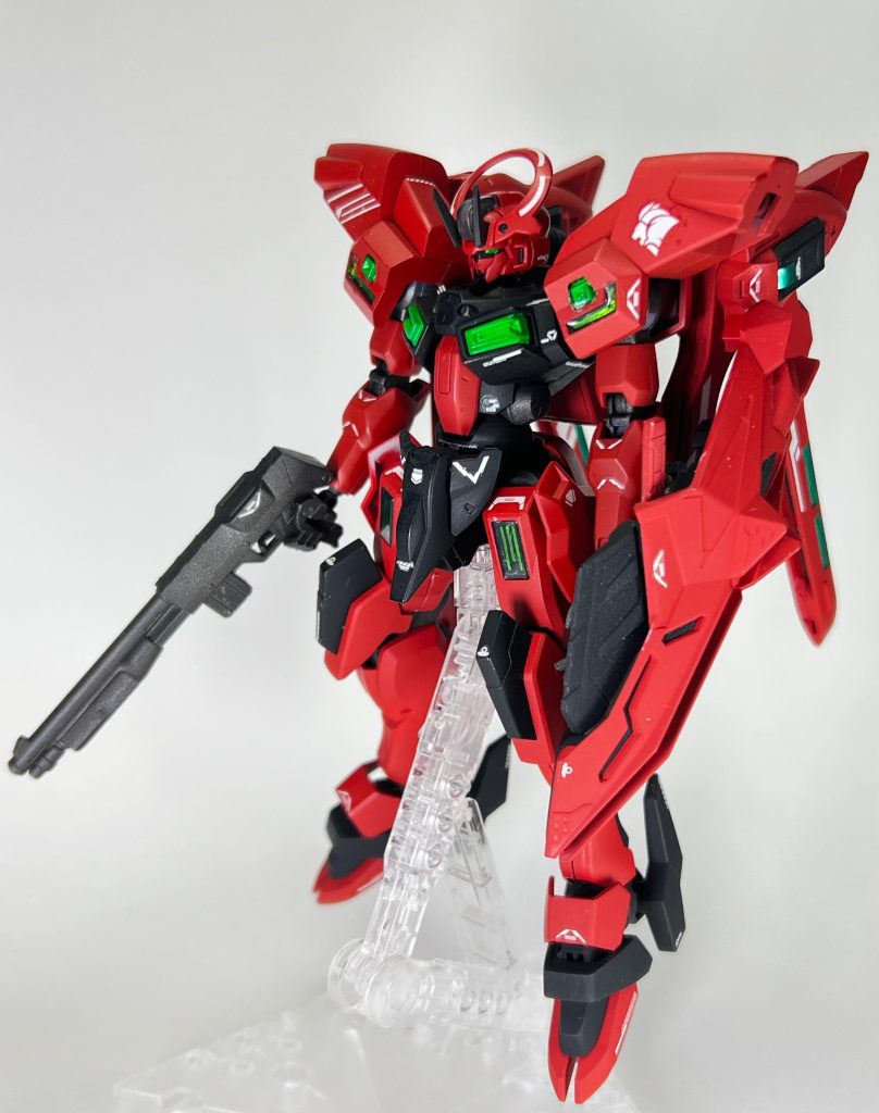 正面立ちです！機体イメージ的にはジェターク製GUND-ARMのバリエーション機？シュバルゼッテの親戚みたいな感じです笑