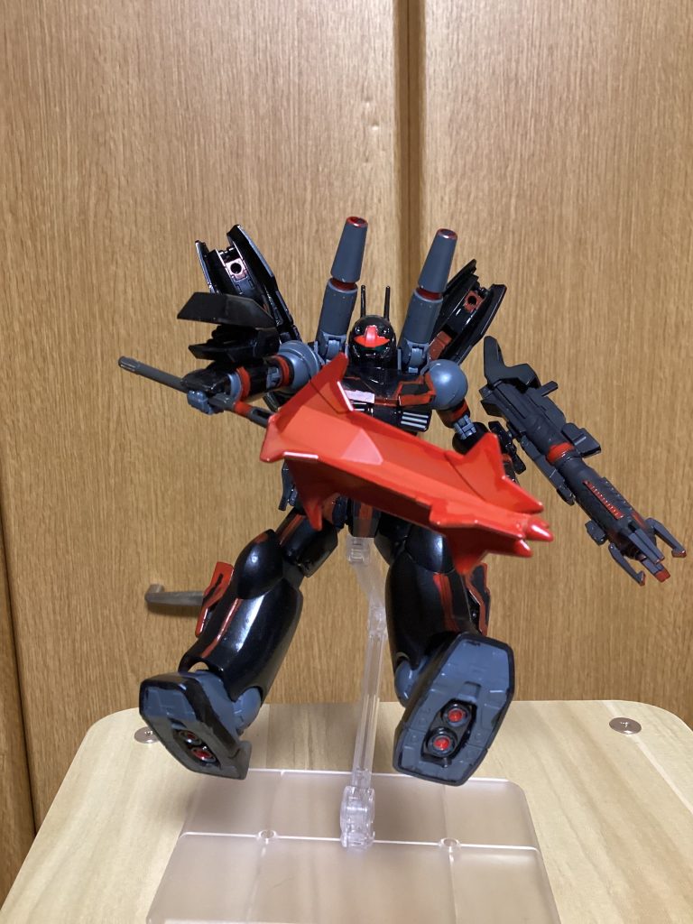 腕部ガトリング:改造前と同じ物です。