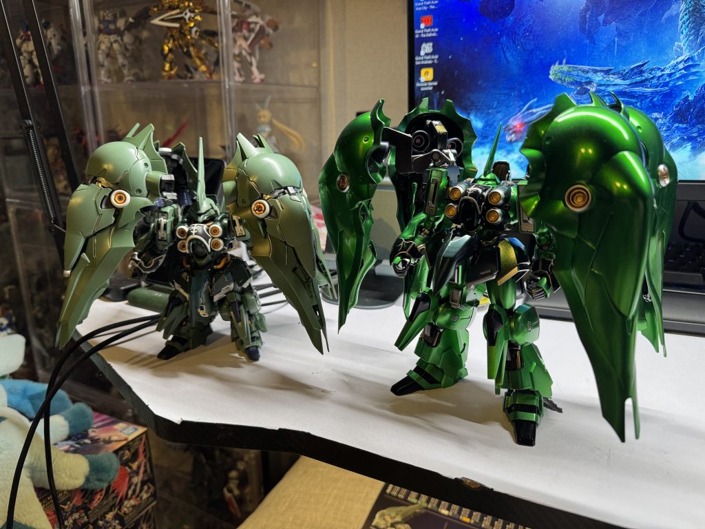作品名：MGSDクシャトリヤ素組み<p>HGクシャトリヤと比較してみました。 かっこいいなー</p>
