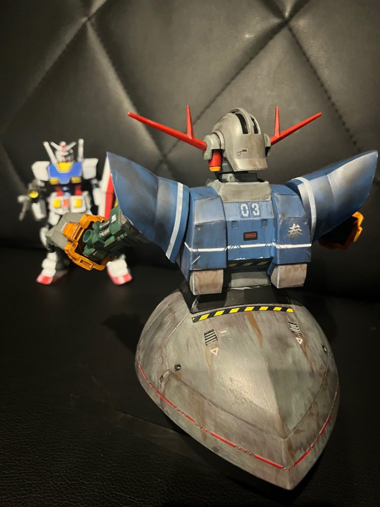 ガンダムと撮ってみたw