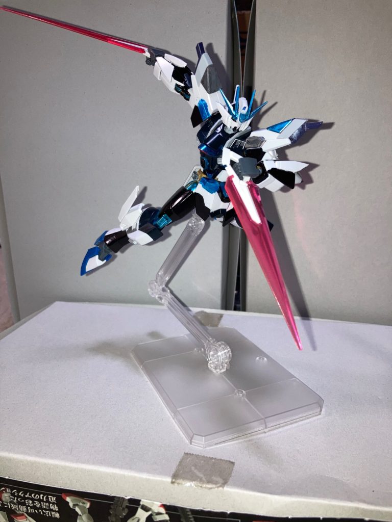 ポージング、股関節内部フレーム塗ってないのバレちゃう！！！結構目立ちますね（他人事）