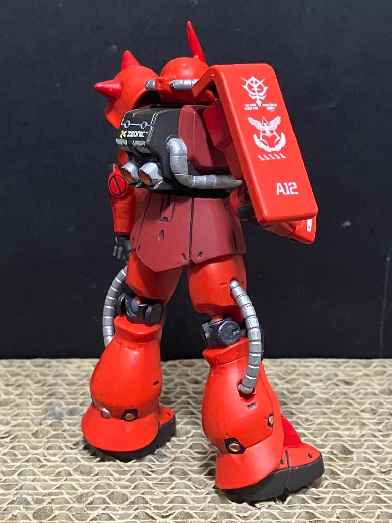 CUP GUNPLA  シャアザクです。–5枚目/制作者：HiroRe