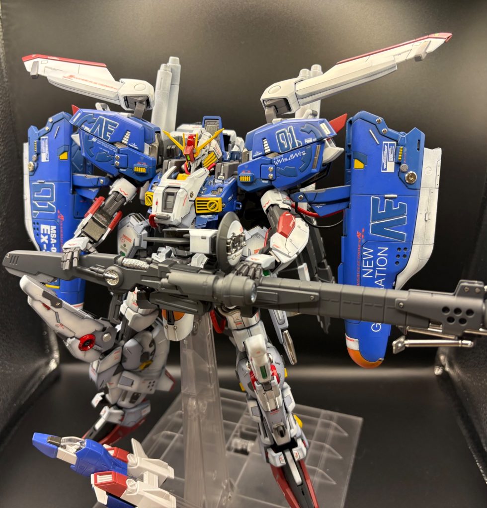 MG Ex-Sガンダム(タスクフォースα ver)