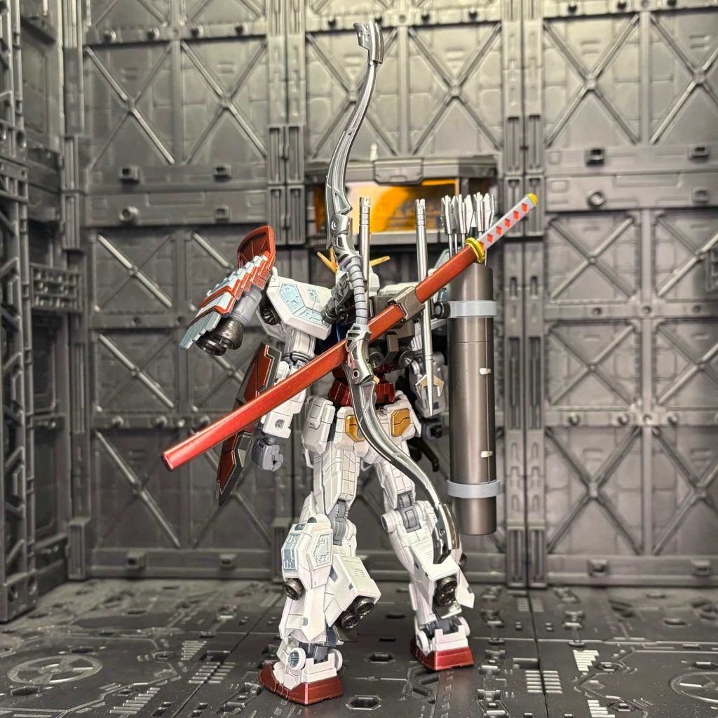 ガンダムとプラモデルが好きなVtuberのはなかなたさんのガンプラコンテスト「はなかな杯5」用に作りました。ちらほら流れてくる他の参加者さんの作品を見ると凄くて気後れしてますが参加するのが大事かなーと(gundam-kao5)はなかなたさんは毎月リスナーさんの作ったプラモの鑑賞会を行っているんですが、自分の作品を褒めてもらえるってあんなに嬉しいんですね。しかもどんな作品でも良い所を見つけて褒めてくれるので脳が焼かれました。ガンプラ以外もOKなのと他の人の作品見て興味湧いたプラモにも手を出し始めたので更新頻度落ちると思います(gundam-kao9)