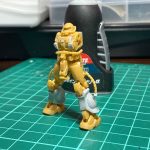 ネックだったふくらはぎが何とか形になってきました。コの字型の積層プラ板を削ったり[…]