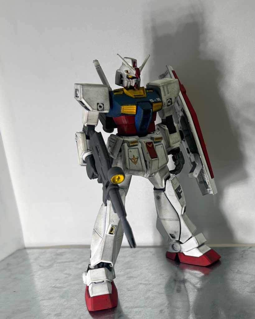 という事で(？)今回はガンダム&nbsp;を作りました。…ガンダムカラーのアレックスじゃないですよ…？出自は「機動戦士SDガンダム&nbsp;MARK-Ⅳ」の中に収録されている「夢のマロン社宇宙の旅」です。作品としてはSDキャラたちが別次元の出来事に巻き込まれると言うもの…。