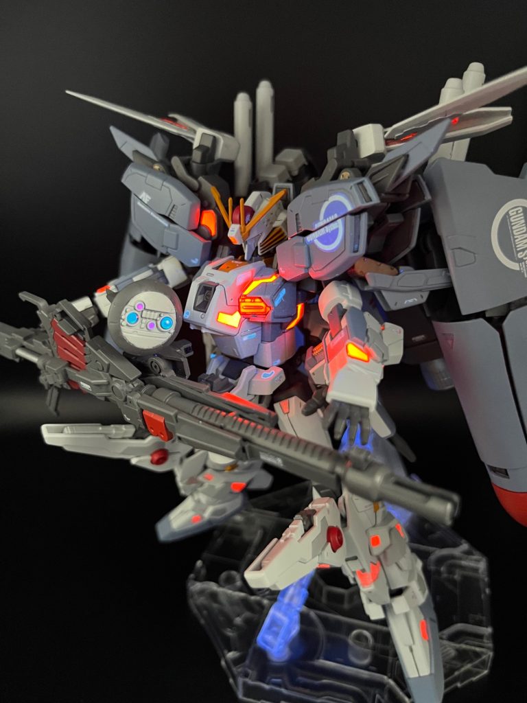 Ex-S ガンダム　phase02(サイコフレーム搭載試作機)–6枚目/制作者：かにレーザー