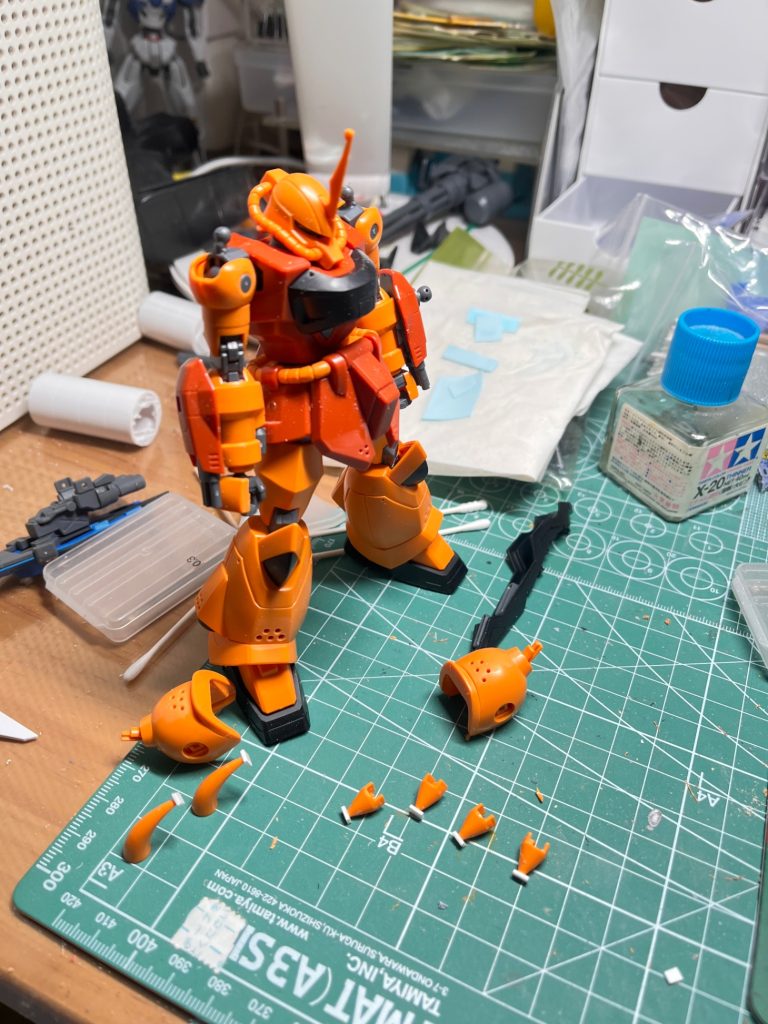 HG　グフイグナイテッド（イザーク・ジュール専用機）–5枚目/制作者：あかさは