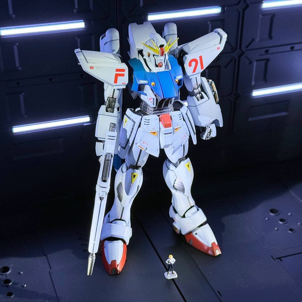 MG ガンダムF91–2枚目/制作者：ガンプラさんTW