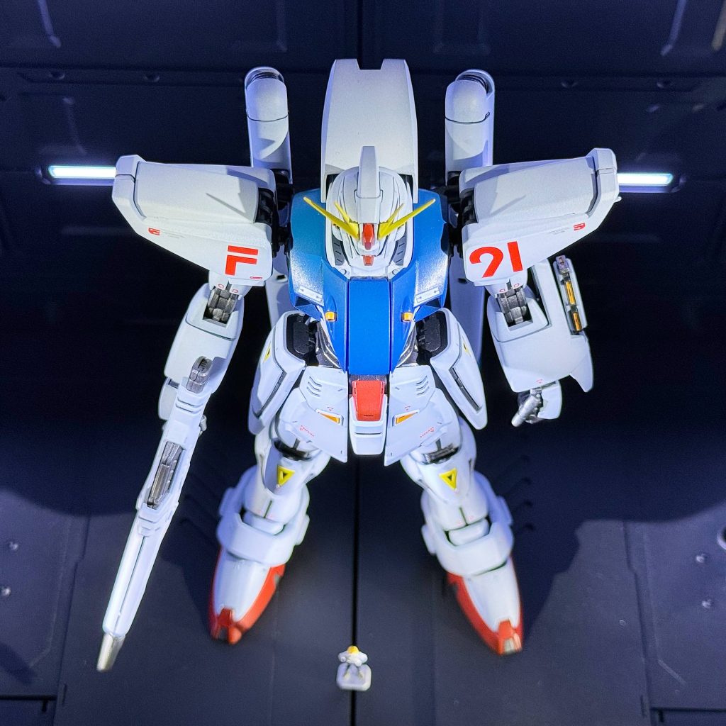 MG ガンダムF91–3枚目/制作者：ガンプラさんTW